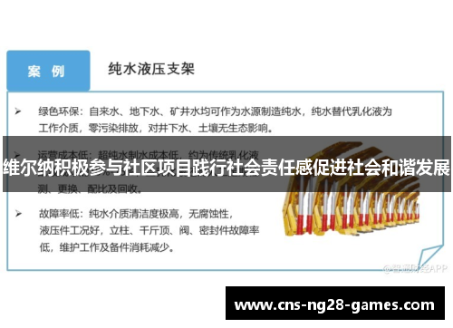 维尔纳积极参与社区项目践行社会责任感促进社会和谐发展
