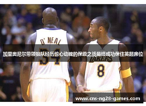 加里奥尼尔带领狼队经历惊心动魄的保级之战最终成功保住英超席位 加里奥尼尔带领狼队经历惊心动魄的保级之战最终成功保住英超席位